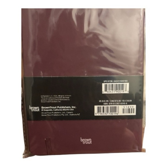 Pantone Trendsetters of Color Journal β Deep Wine/Burgundy π· - Picture 6 of 9